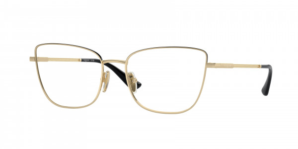 Vogue VO4307 Eyeglasses, 848 PALE GOLD/TOP BLACK (GOLD)