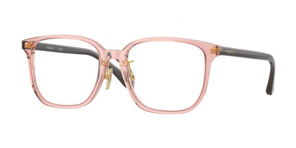 Vogue VO5550D Eyeglasses, 2828 TRANSPARENT PINK (PINK)