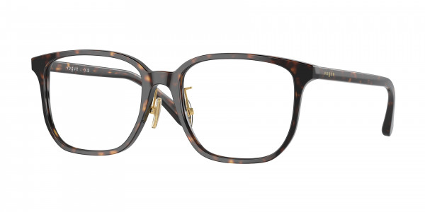 Vogue VO5550D Eyeglasses, W656 DARK HAVANA (BROWN)