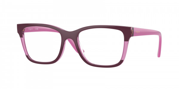 Vogue VO5556F Eyeglasses, 2084 TOP PURPLE/TRANSPARENT PURPLE (VIOLET)