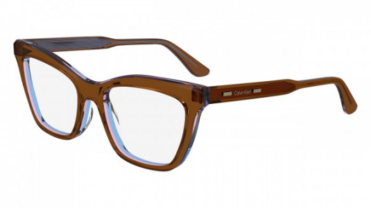 Calvin Klein CK24517 Eyeglasses, (227) BROWN/AZURE
