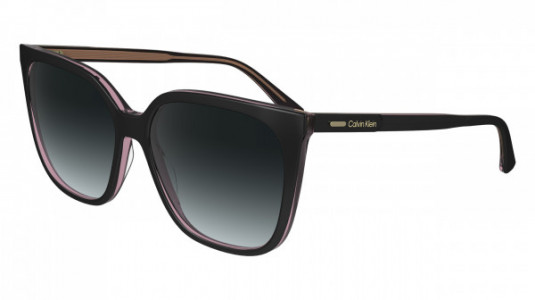 Calvin Klein CK24509S Sunglasses, (012) BLACK/PINK