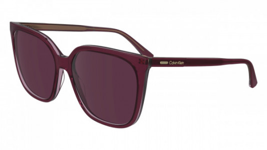 Calvin Klein CK24509S Sunglasses, (613) CHERRY/ROSE