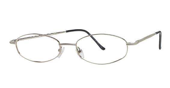 Hilco FRAMEWORKS 382 Eyeglasses, Silver