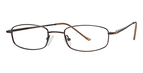 Hilco FRAMEWORKS 421 Eyeglasses, BRN Antique Brown