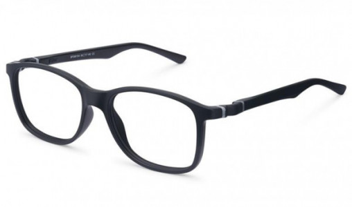 Bflex B-FLEXIBLE Eyeglasses, BF090154 SATIN BLACK/GREY