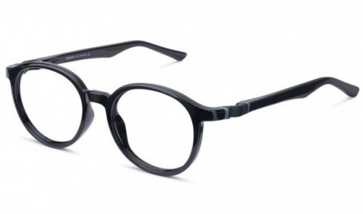 Bflex B-GENUINE Eyeglasses, BF080351 BLACK/GREY