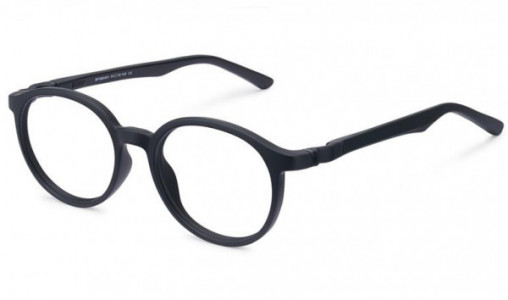 Bflex B-GENUINE Eyeglasses, BF080451 SATIN BLACK