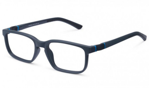 Bflex B-HAPPY Eyeglasses, BF060354 DARK GRY/BLUE