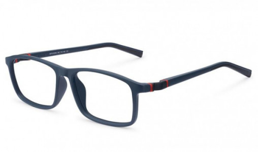 Bflex B-REAL Eyeglasses, BF010256 NVY/RED/BLK