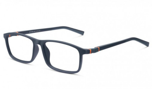 Bflex B-REAL Eyeglasses, BF010456 GREY/ORANGE