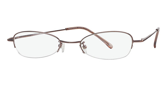 Hilco FRAMEWORKS 433 Eyeglasses, BRN Brown