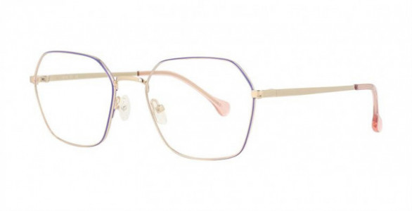 Grace G8118 Eyeglasses, C1 MT FUSH/SHNY GOLD