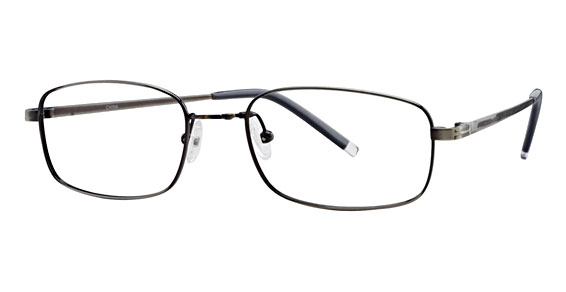 Hilco FRAMEWORKS-LeaderFlex 500 Eyeglasses, Antique Silver