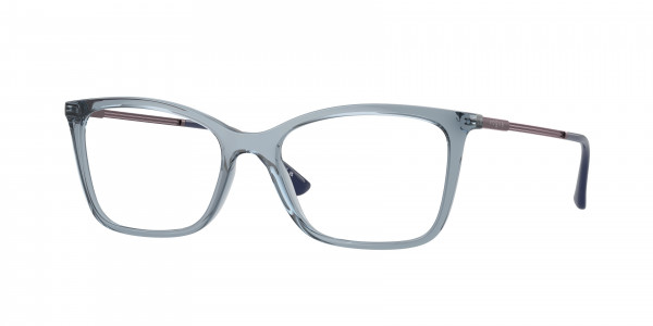 Vogue VO5563 Eyeglasses, 2966 TRANSPARENT AZURE (BLUE)