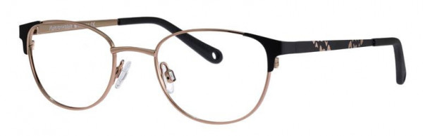 Indestructible IN14 Eyeglasses, C4 BLK/RSEGLD
