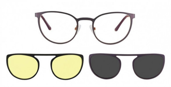 Interface IF2014 Eyeglasses, C2 IFKB PURPLE/PINK