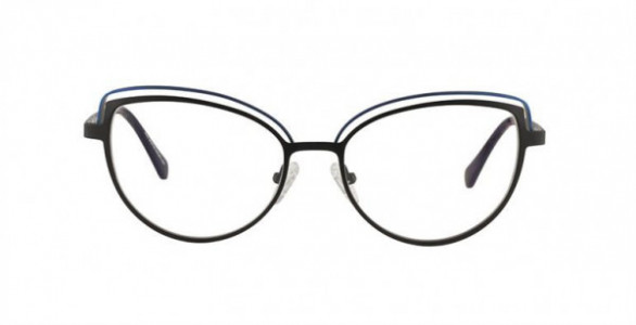 Interface IF2010 Eyeglasses, C1 IFF BLACK/BLUE