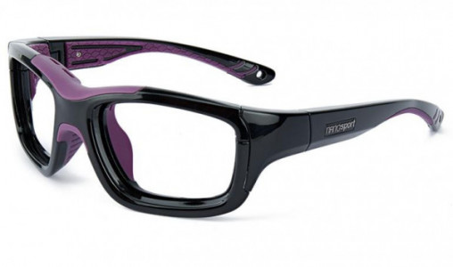 Nano Vista NSP10 Eyeglasses, NSP100653 BLACK/PURPLE/ORCHID