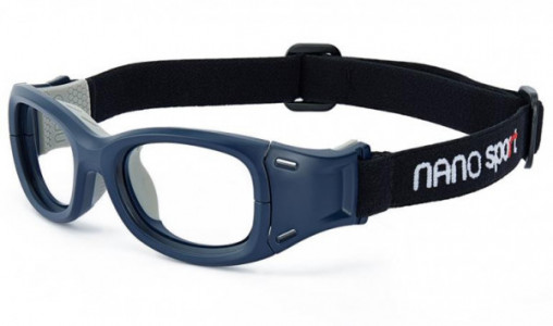 Nano Vista NSP12 Eyeglasses, NSP120449 MATTE NAVY/GREY