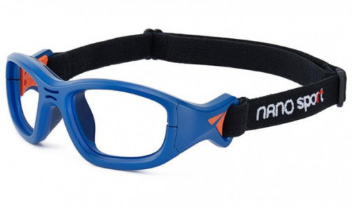 Nano Vista NSP99 Eyeglasses, NSP990351 MATTE BLUE/ORANGE