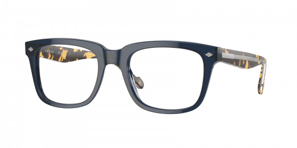 Vogue VO5572 Eyeglasses, 3143 TRANSPARENT BLUE (BLUE)