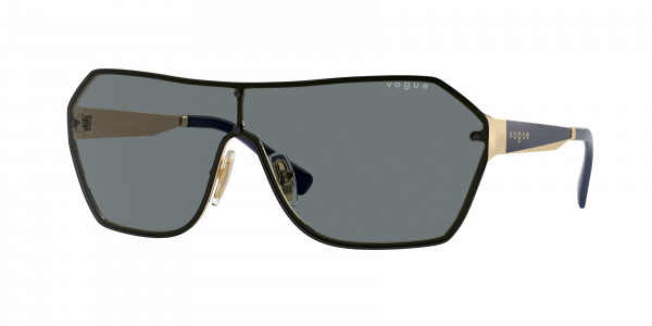 Vogue VO4302S Sunglasses, 848/80 PALE GOLD DARK BLUE (GOLD)