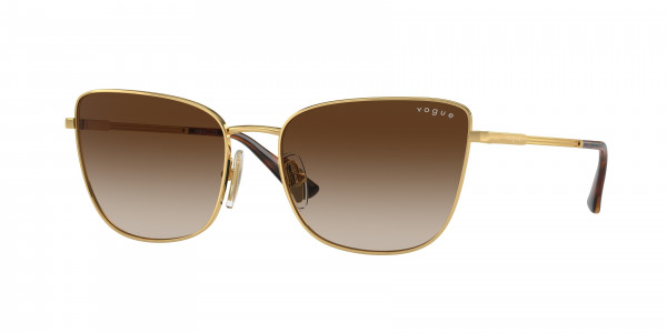 Vogue VO4308S Sunglasses, 280/13 GOLD BROWN GRADIENT (GOLD)
