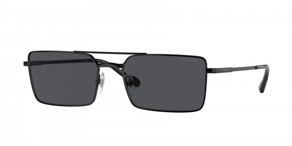 Vogue VO4309S Sunglasses, 352/87 BLACK DARK GREY (BLACK)