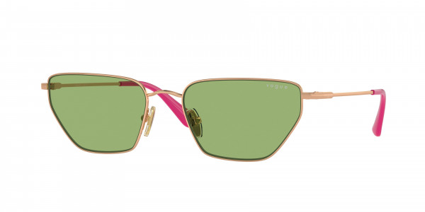 Vogue VO4316S Sunglasses, 5152/2 ROSE GOLD GREEN (GOLD)
