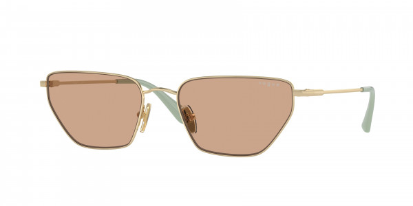 Vogue VO4316S Sunglasses, 848/3 PALE GOLD BROWN (GOLD)