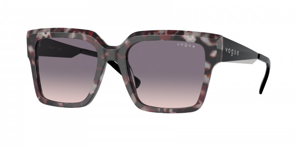 Vogue VO5553S Sunglasses, 314936 GREY TORTOISE PINK GRADIENT GR (GREY)