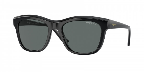 Vogue VO5557S Sunglasses, W44/81 BLACK DARK GREY POLAR (BLACK)