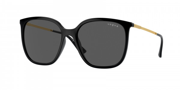 Vogue VO5564SF Sunglasses, W44/87 BLACK DARK GREY (BLACK)