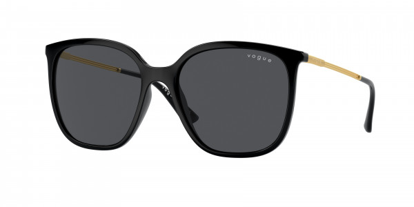 Vogue VO5564S Sunglasses, W44/87 BLACK DARK GREY (BLACK)