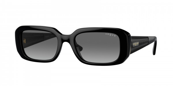 Vogue VO5565S Sunglasses, W44/11 BLACK GREY GRADIENT (BLACK)