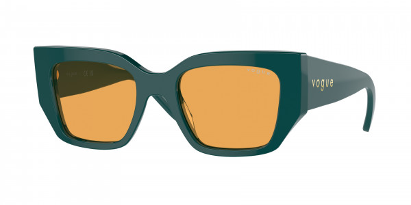 Vogue VO5583S Sunglasses, 3163/7 FULL OCTANIUM ORANGE (GREEN)