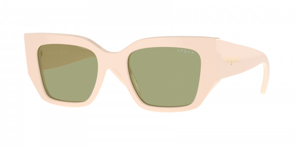 Vogue VO5583S Sunglasses, 316482 FULL BEIGE GREEN (BEIGE)