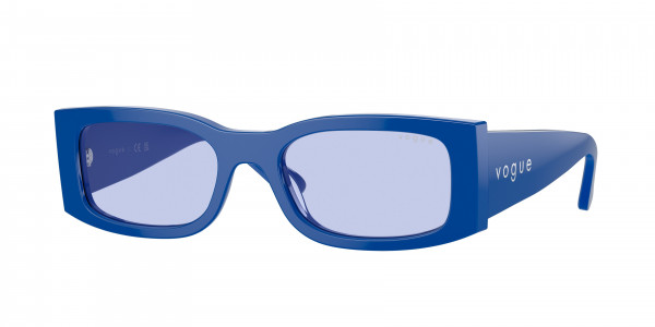 Vogue VO5584S Sunglasses, 31621A FULL BLUE VIOLET (BLUE)