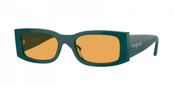 Vogue VO5584S Sunglasses, 3163/7 FULL OCTANIUM ORANGE (GREEN)