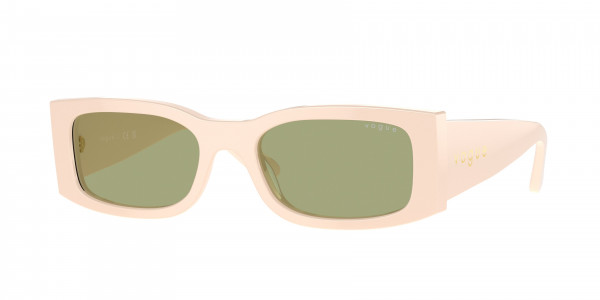 Vogue VO5584S Sunglasses, 316482 FULL BEIGE GREEN (BEIGE)