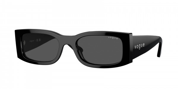 Vogue VO5584S Sunglasses, W44/87 BLACK DARK GREY (BLACK)