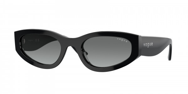 Vogue VO5585S Sunglasses, W44/11 BLACK GRADIENT GREY (BLACK)