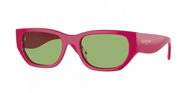 Vogue VO5586S Sunglasses, 3160/2 FULL FUCHSIA GREEN (PINK)