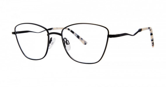 Modern Optical BRYNLEE Eyeglasses, Black/Black Marble