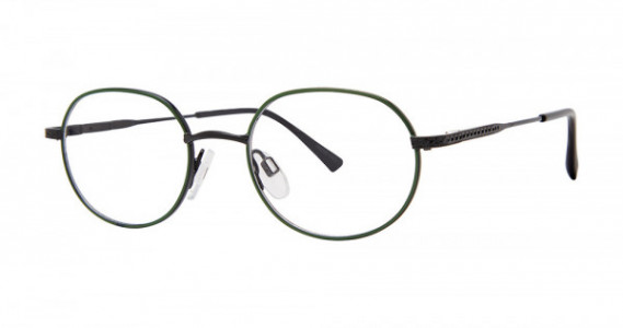 Modern Optical CHUMMY Eyeglasses, Green/Black