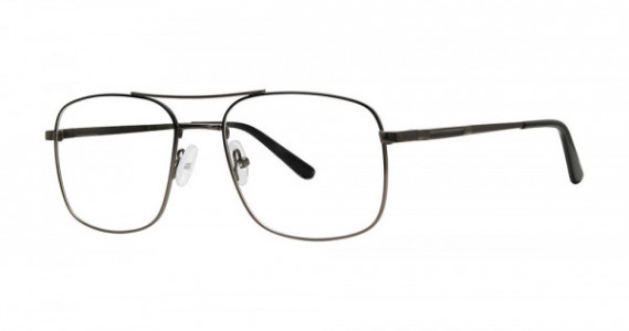 Modern Optical DEPARTURE Eyeglasses, Black/Matte Gunmetal