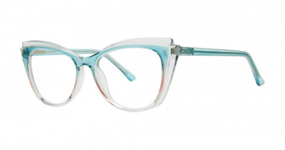 Modern Optical DULCE Eyeglasses, Blue Crystal/Pink