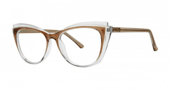 Modern Optical DULCE Eyeglasses, Brown Crystal/Grey