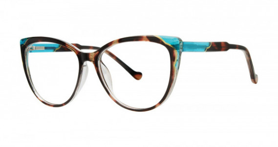 Modern Optical FEELINGS Eyeglasses, Tortoise/Blue